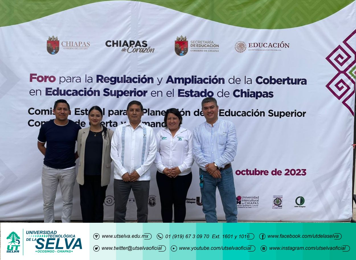 Foros para la Regularización y Ampliación de la Cobertura en Educación Superior en el Estado de Chiapas